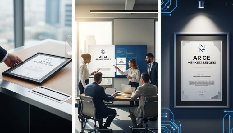 ar-ge merkezi belgesi